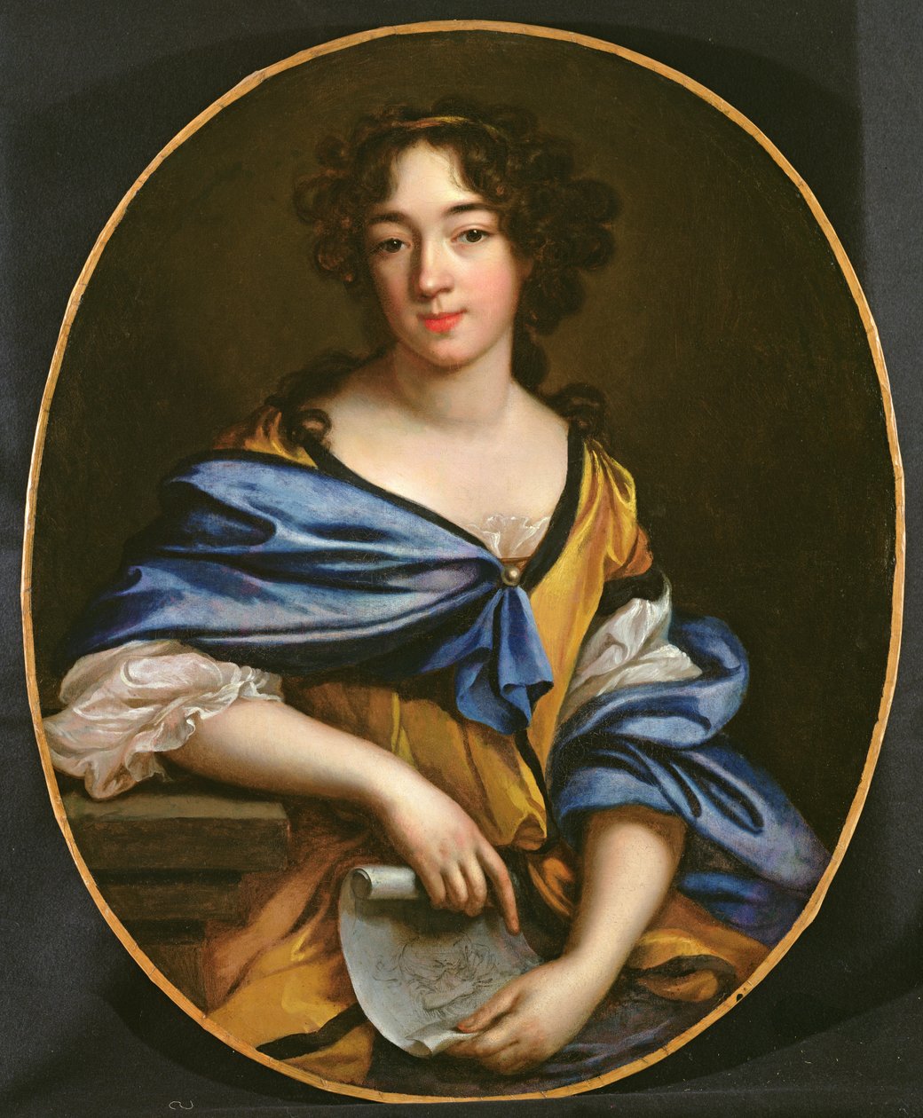 Auto-Retrato, 1672 de Elisabeth Sophie Cheron