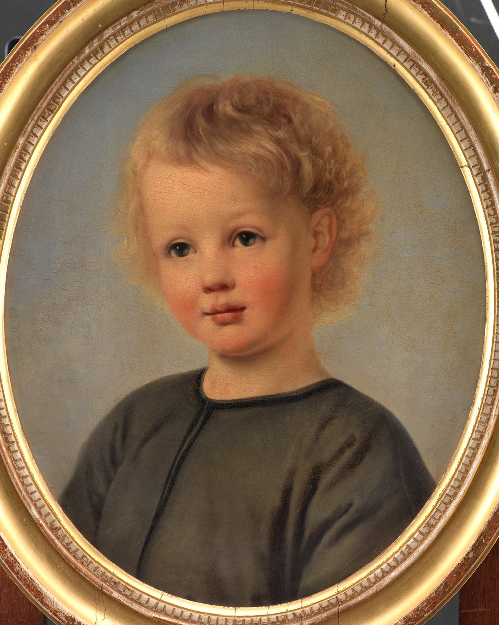 Retrato de Holger Aagaard Hammerich aos 4 anos de idade de Elisabeth Jerichau Baumann