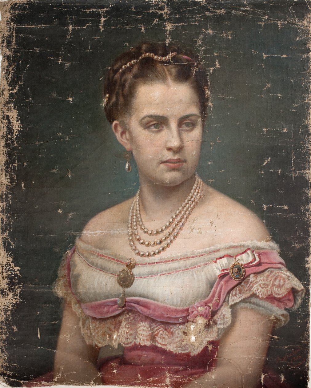 Rainha Olga da Grécia de Elisabeth Jerichau Baumann
