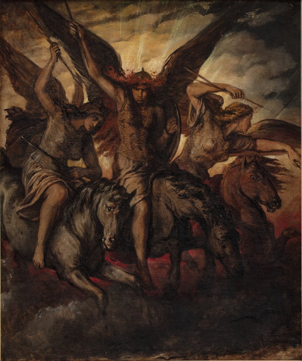 Valquírias de Elisabeth Jerichau Baumann