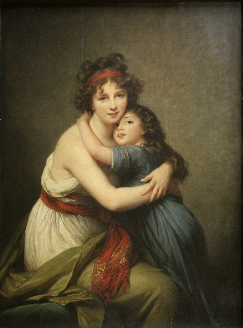 Elisabeth Louise Vigée-Lebrun, Madame Vigée-Lebrun e a sua filha de Élisabeth Louise Vigée Le Brun