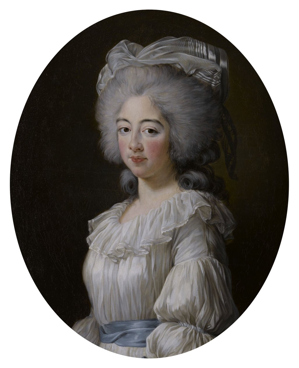 Retrato de Maria Joséphine de Saboia (1753-1810), condessa da Provença de Élisabeth Louise Vigée Le Brun