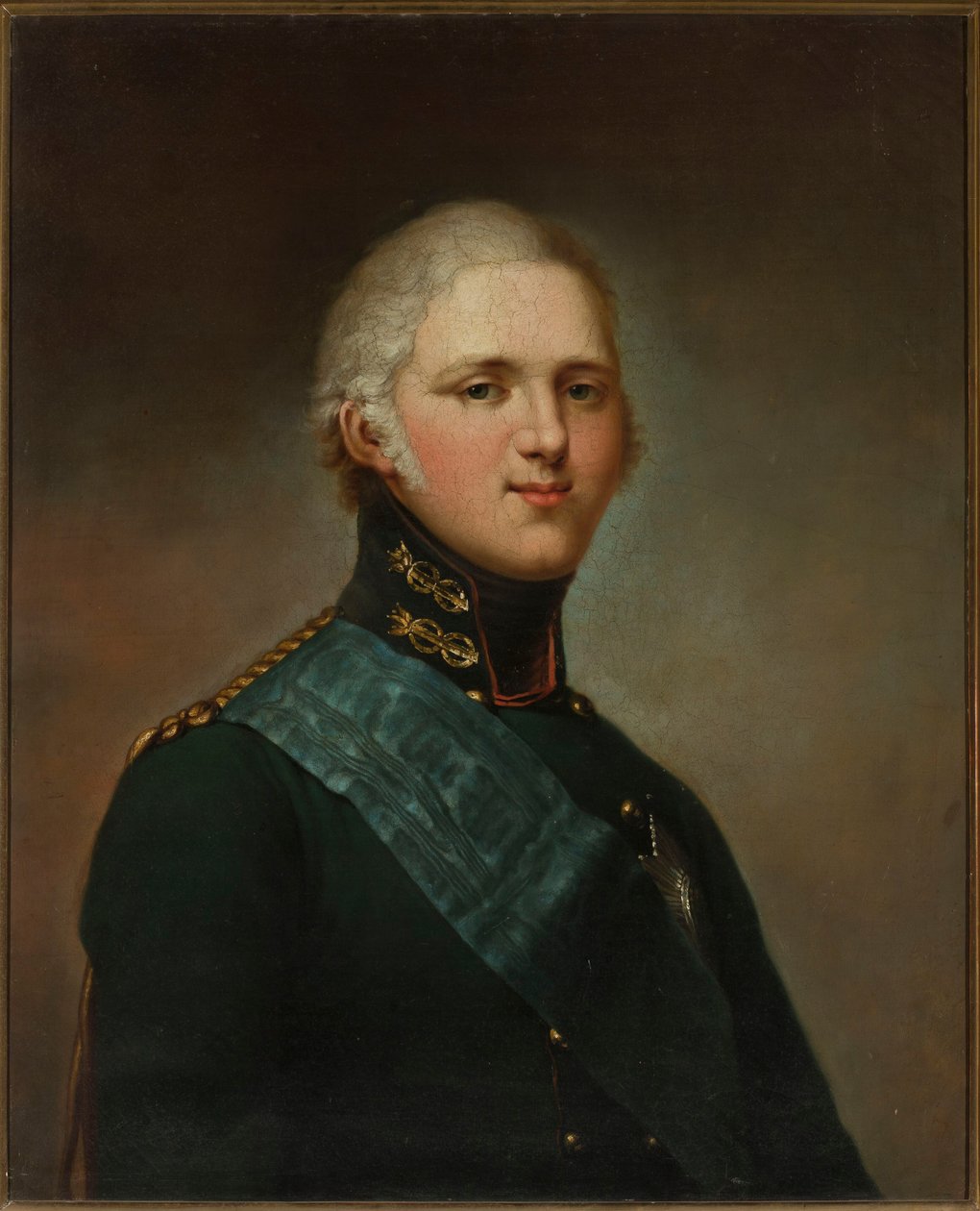 Retrato do czar Alexandre I de Elisabeth Louise Vigee-Lebrun