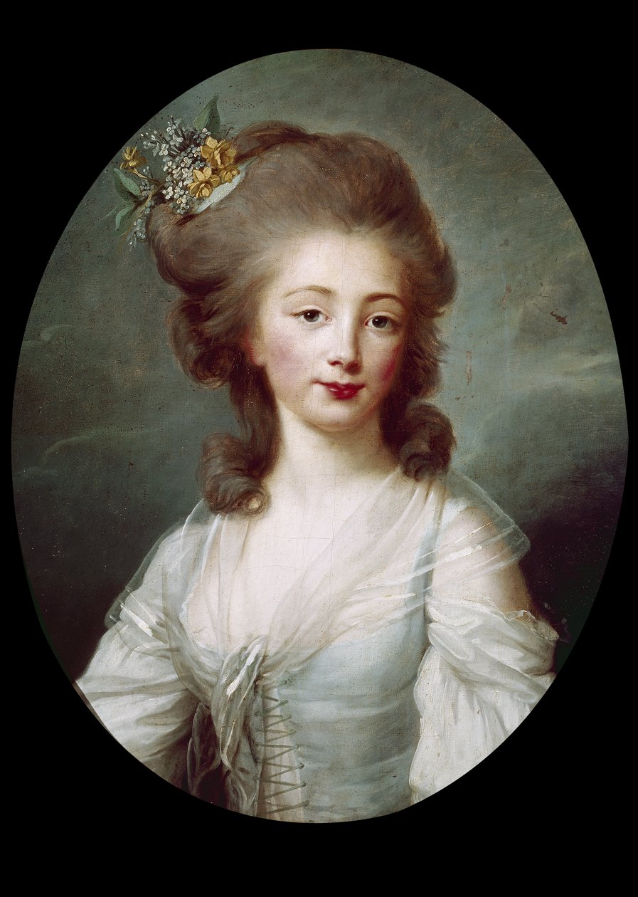 A Condessa de Cluzel (Marie-Térèse Antoinette de Cluzel) de Elisabeth Louise Vigee Lebrun