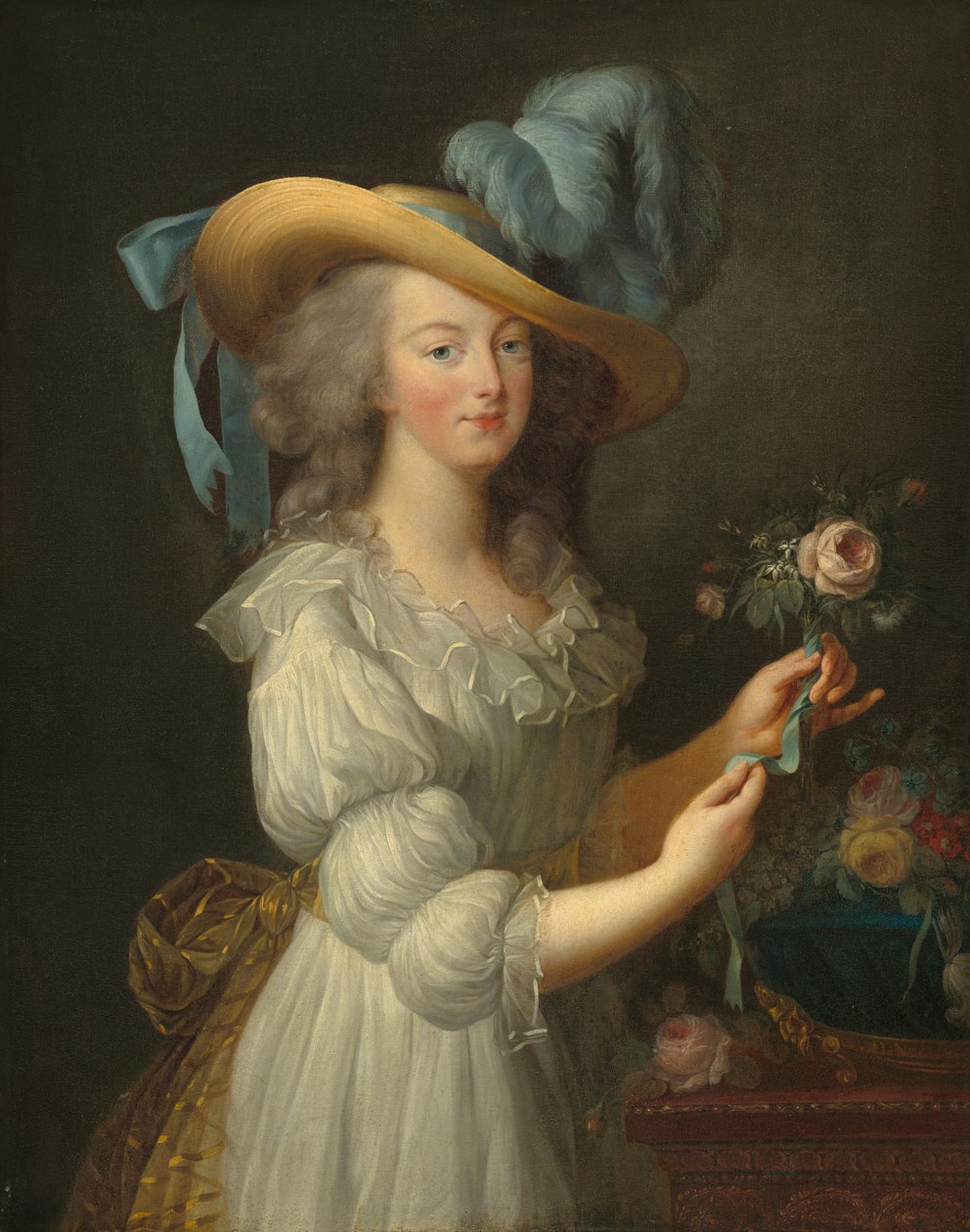 Maria Antonieta, depois de 1783. de Elisabeth Louise Vigee Lebrun