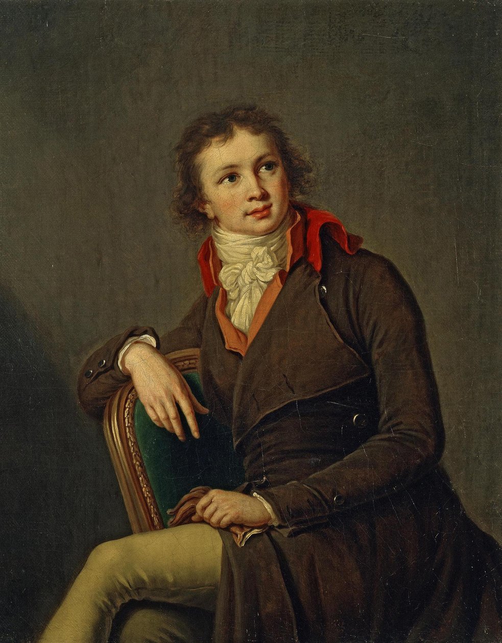 Retrato do Conde Pavel Alexandrovich Stroganov 1774-1817, 1790s de Elisabeth Louise Vigee Lebrun