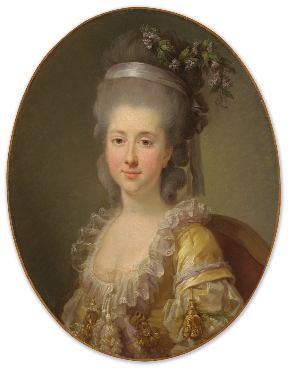 Retrato da condessa Urszula Potocka, née Zamoyska de Elisabeth Louise Vigee Lebrun