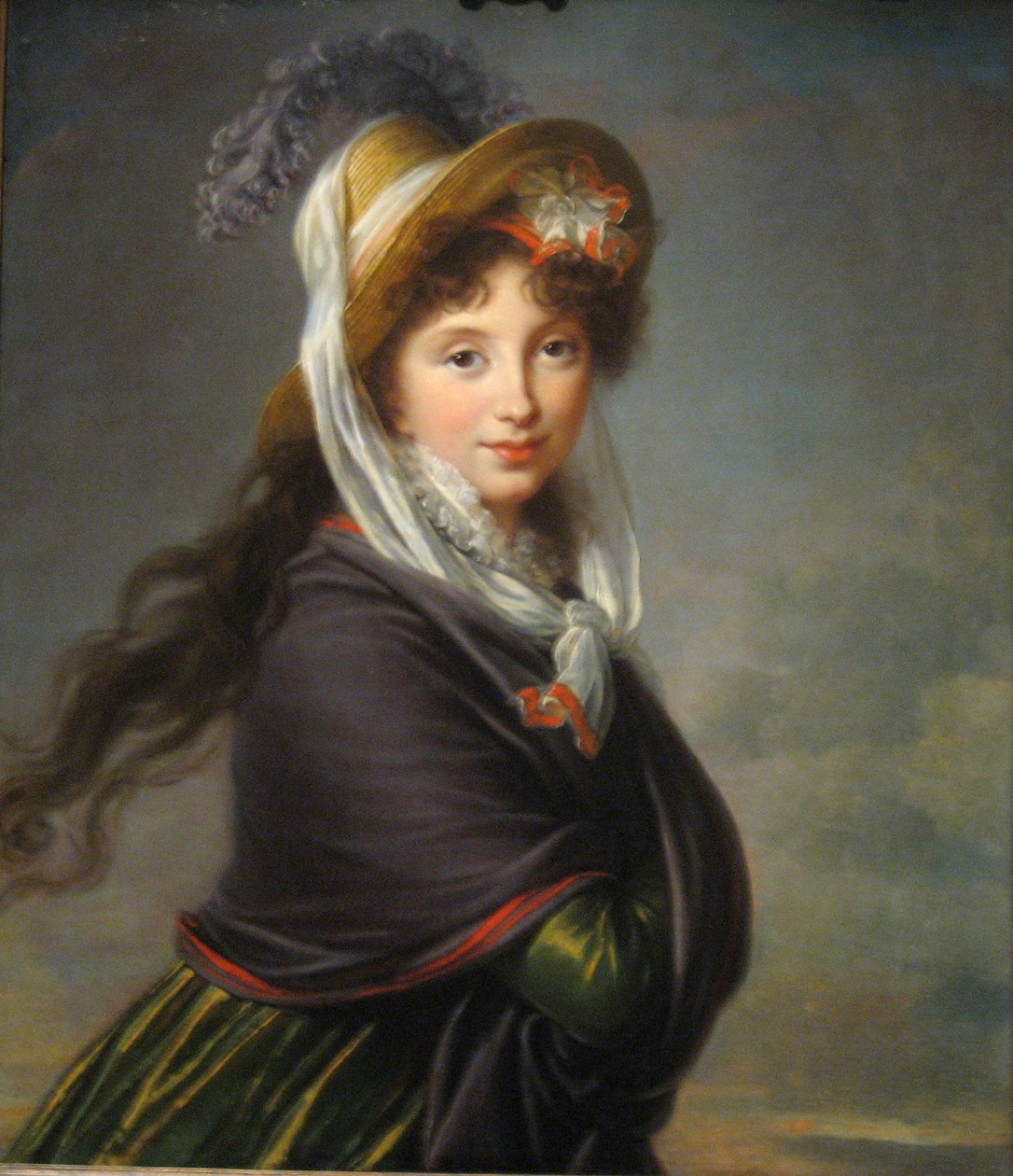 Retrato da princesa Irina Ivanovna Vorontsova, née Izmaylova 1768-1848, ca 1797 de Elisabeth Louise Vigee Lebrun