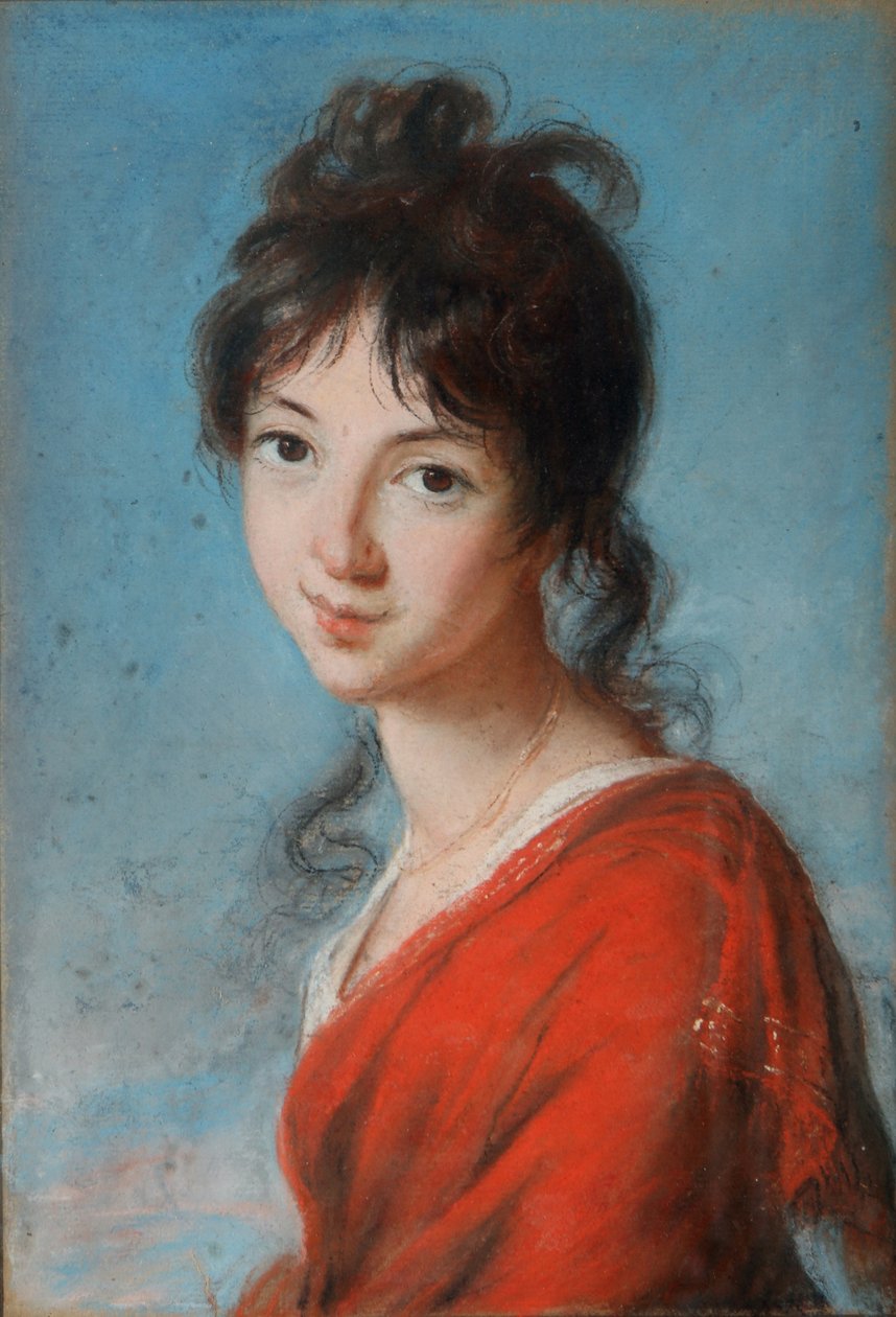 Retrato da princesa Teresa Czartoryska 1785-1868, 1800 de Elisabeth Louise Vigee Lebrun