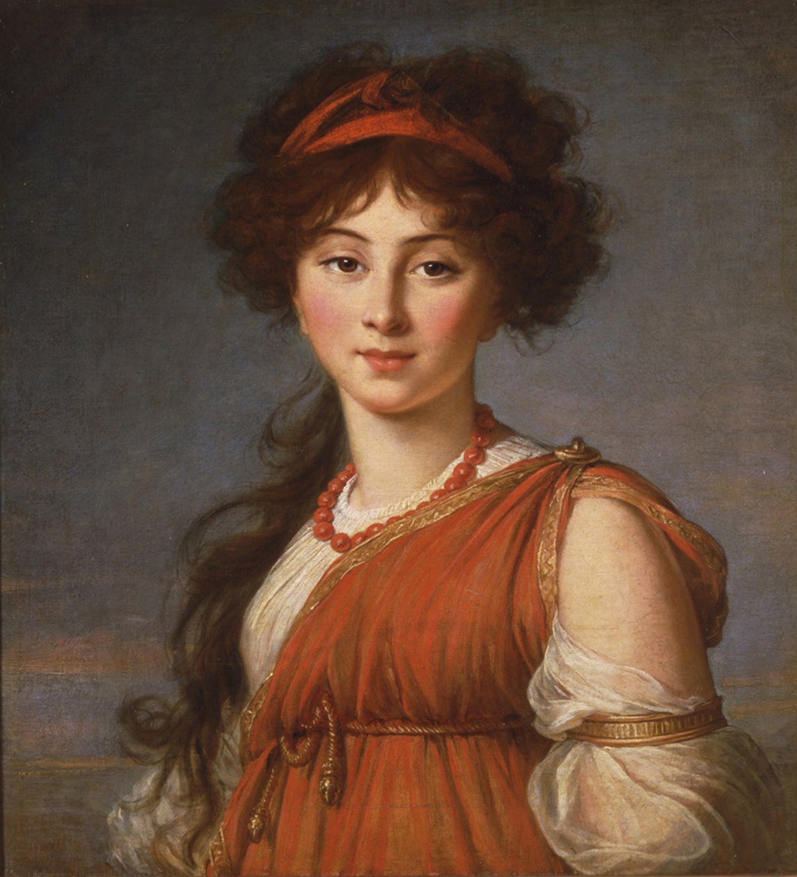 Varvara Ivanovna Naryshkina, née Ladomirsky 1785-1840, 1800 de Elisabeth Louise Vigee Lebrun