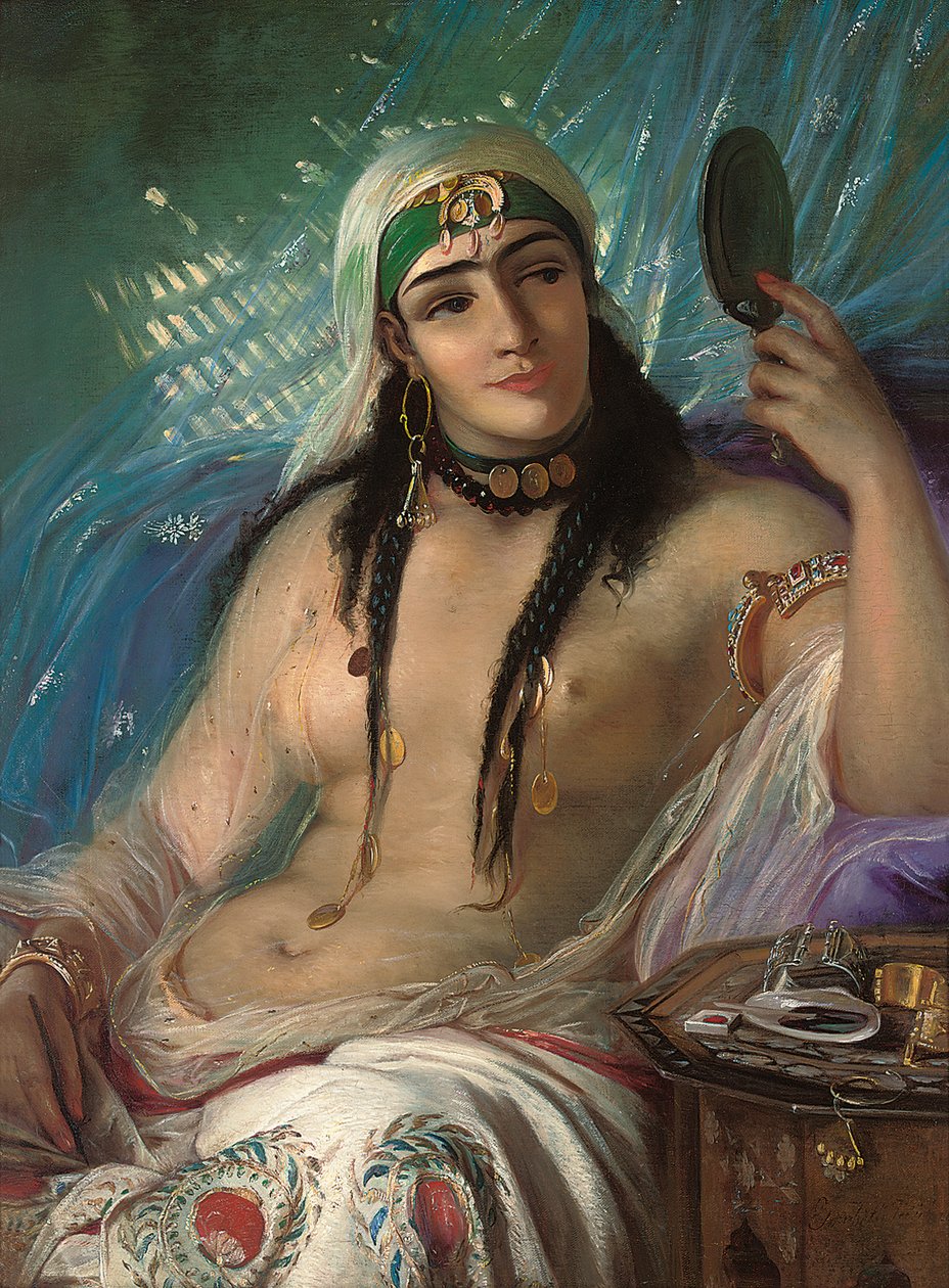 Odalisca de Elisabeth Maria Anna Jerichau Baumann