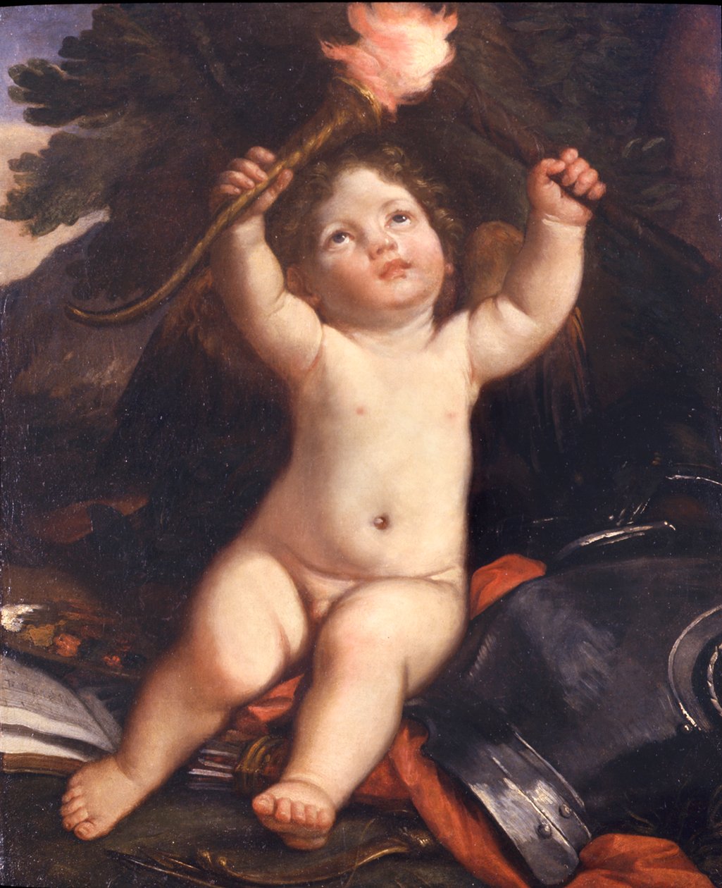Triunfo do Amor de Elisabetta Sirani