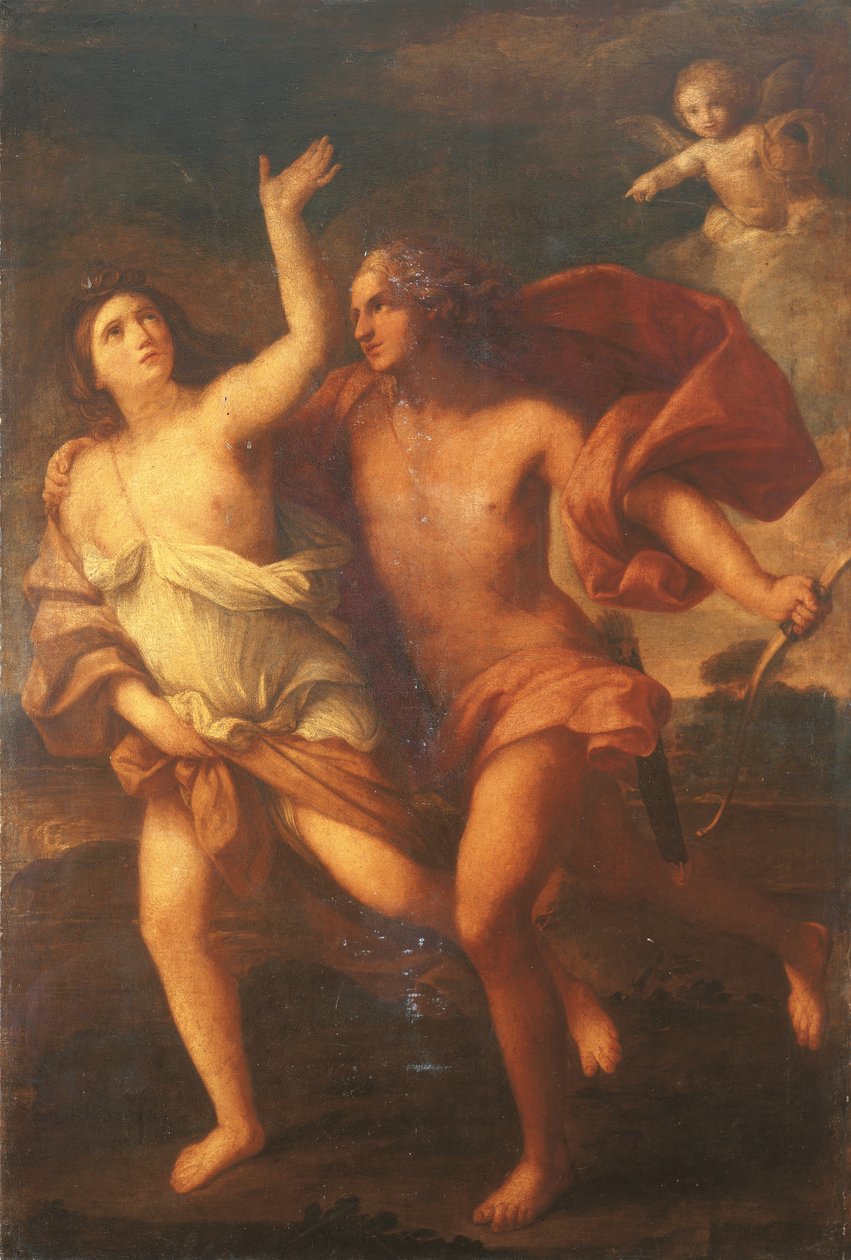 Daphne e Apollo de Elisabetta Sirani