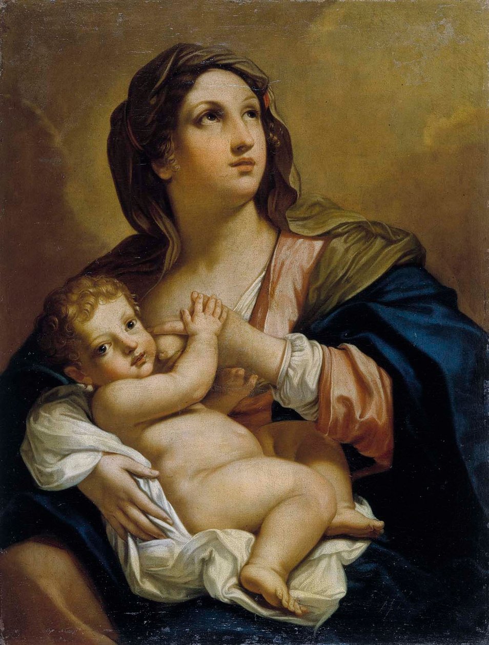 Virgem com o Menino de Elisabetta Sirani
