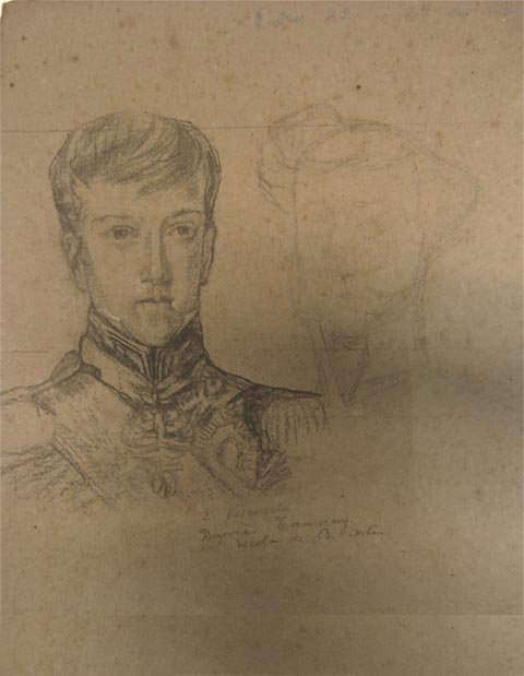 Pedro II do Brasil, 9 anos de Eliseu Visconti