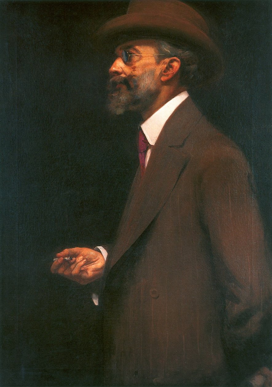 Portrait of the art critic Luis Gonzaga Duque Estrada de Eliseu Visconti