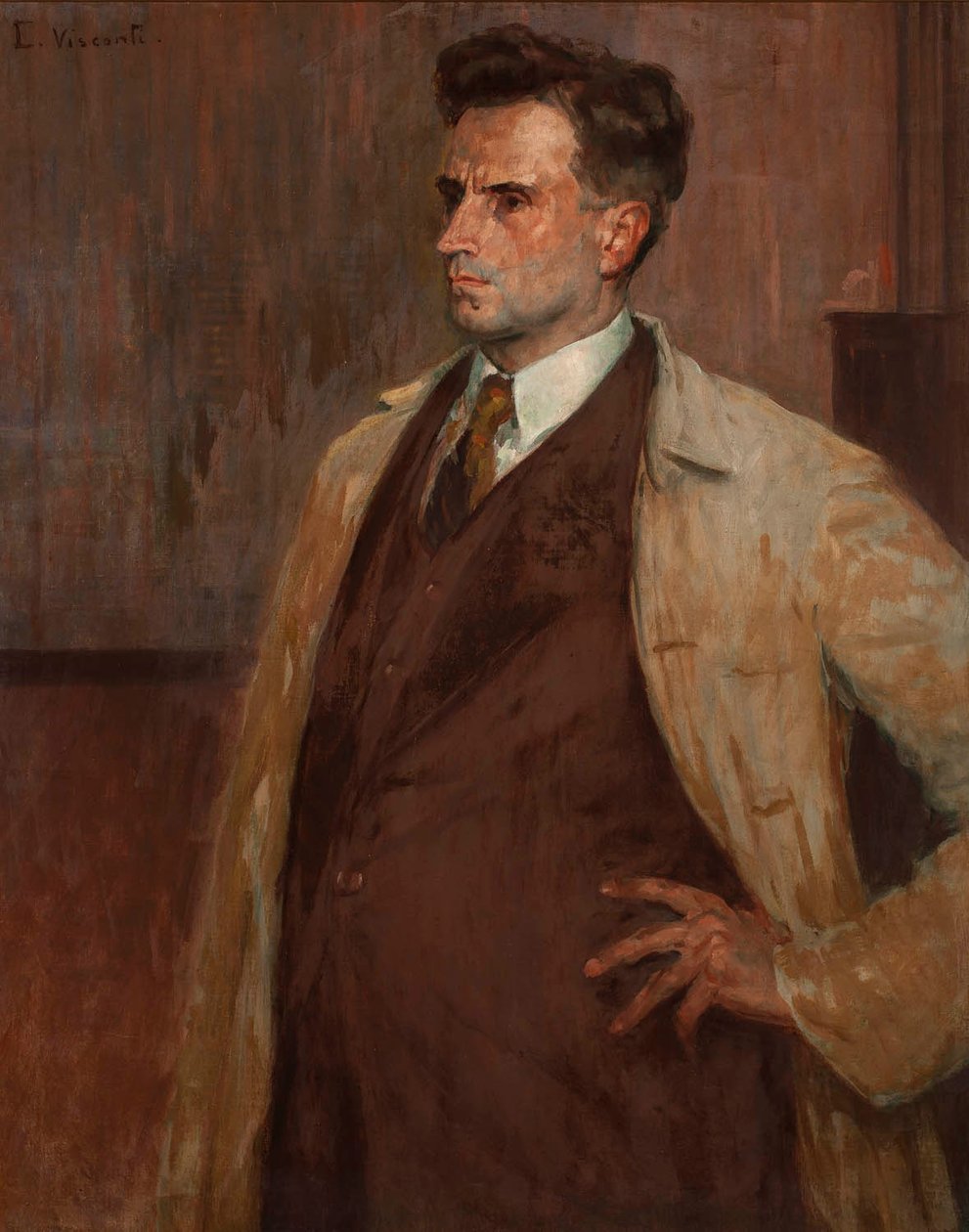 Retrato do escultor João Zacco Parana de Eliseu Visconti