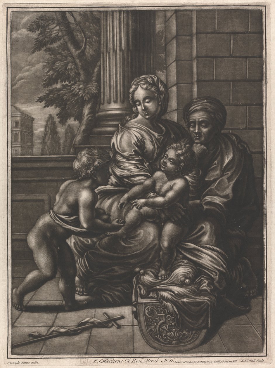 Virgem e Criança de Elisha Kirkall