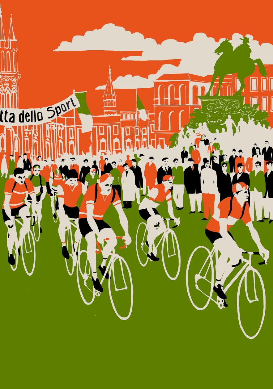 Giro, 2013 (impressão da tela) de Eliza Southwood