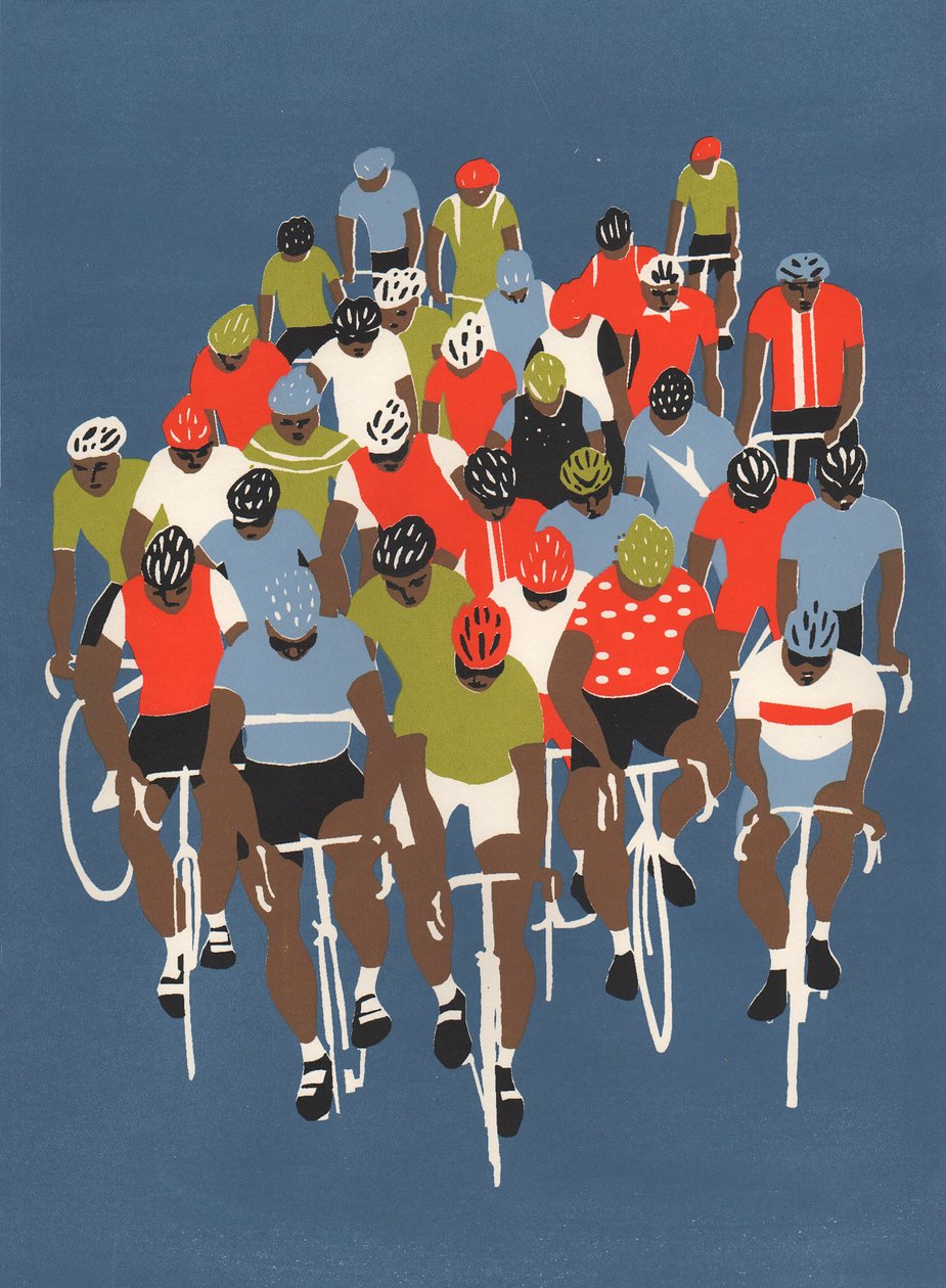 Gruppetto, 2014 (papel de parede) de Eliza Southwood
