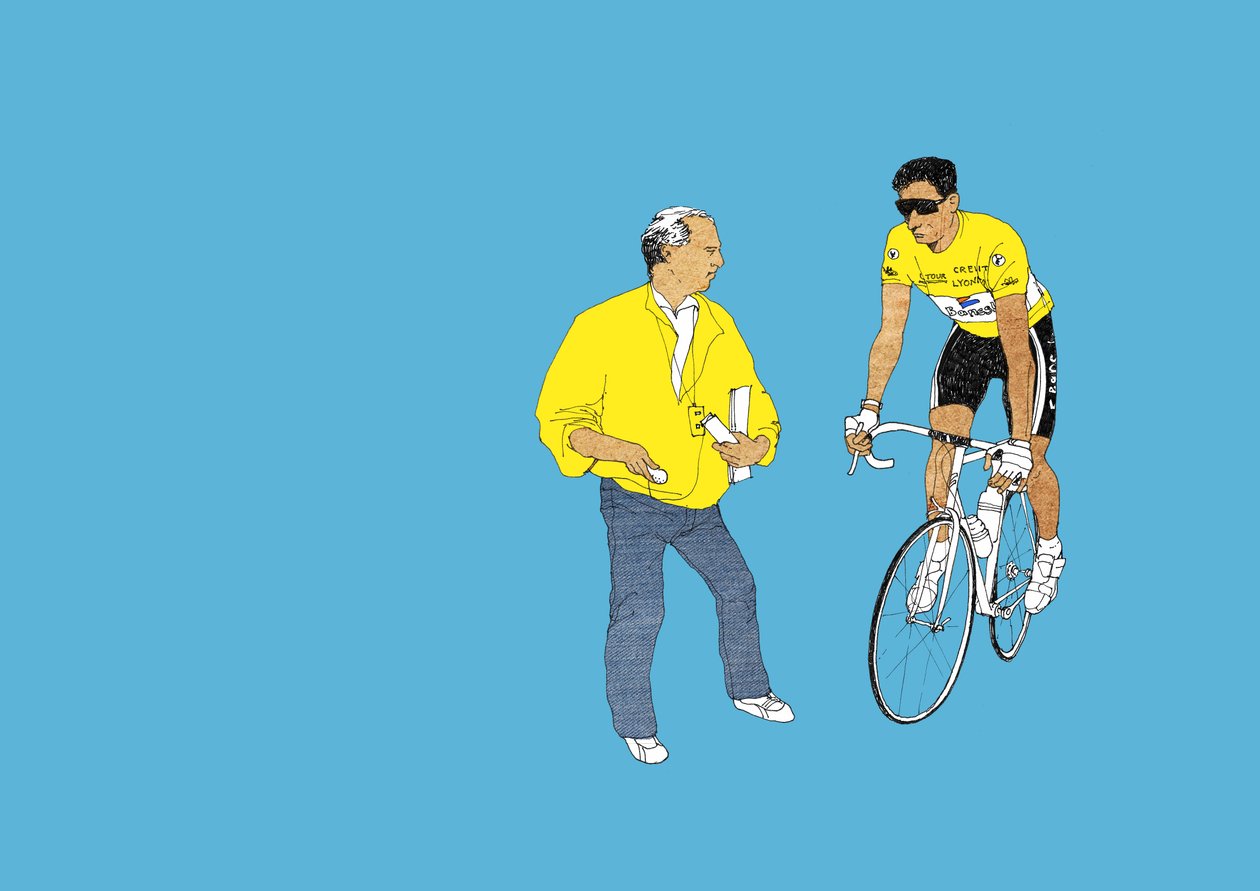 Indurain, 2014 (papel de parede) de Eliza Southwood