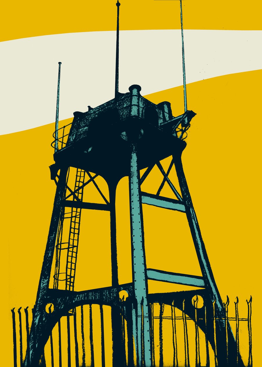 Vigia, 2014 (screenprint) de Eliza Southwood