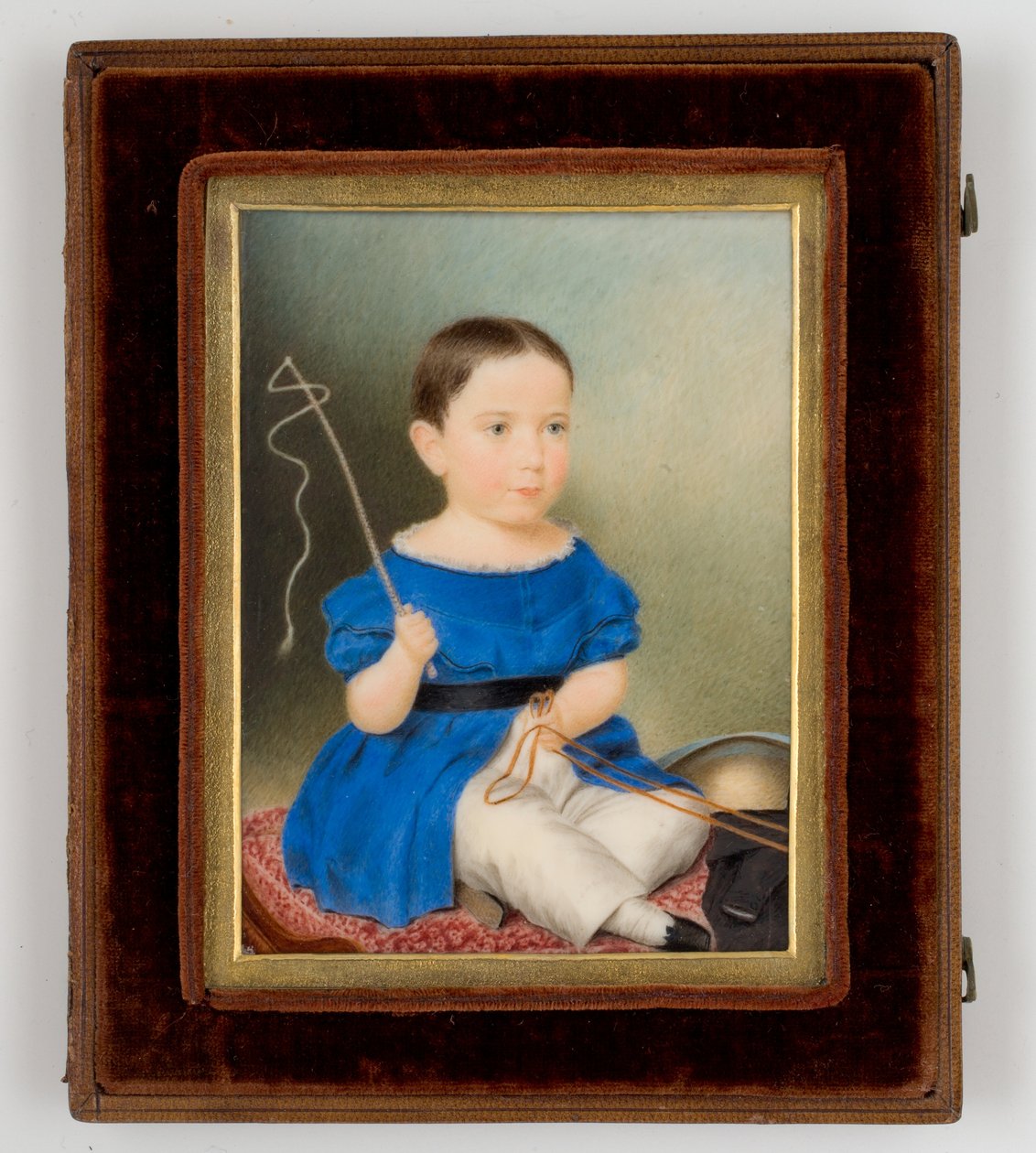 Stephen Salisbury III (1835-1905) 1838 (wc em marfim) de Eliza Goodridge