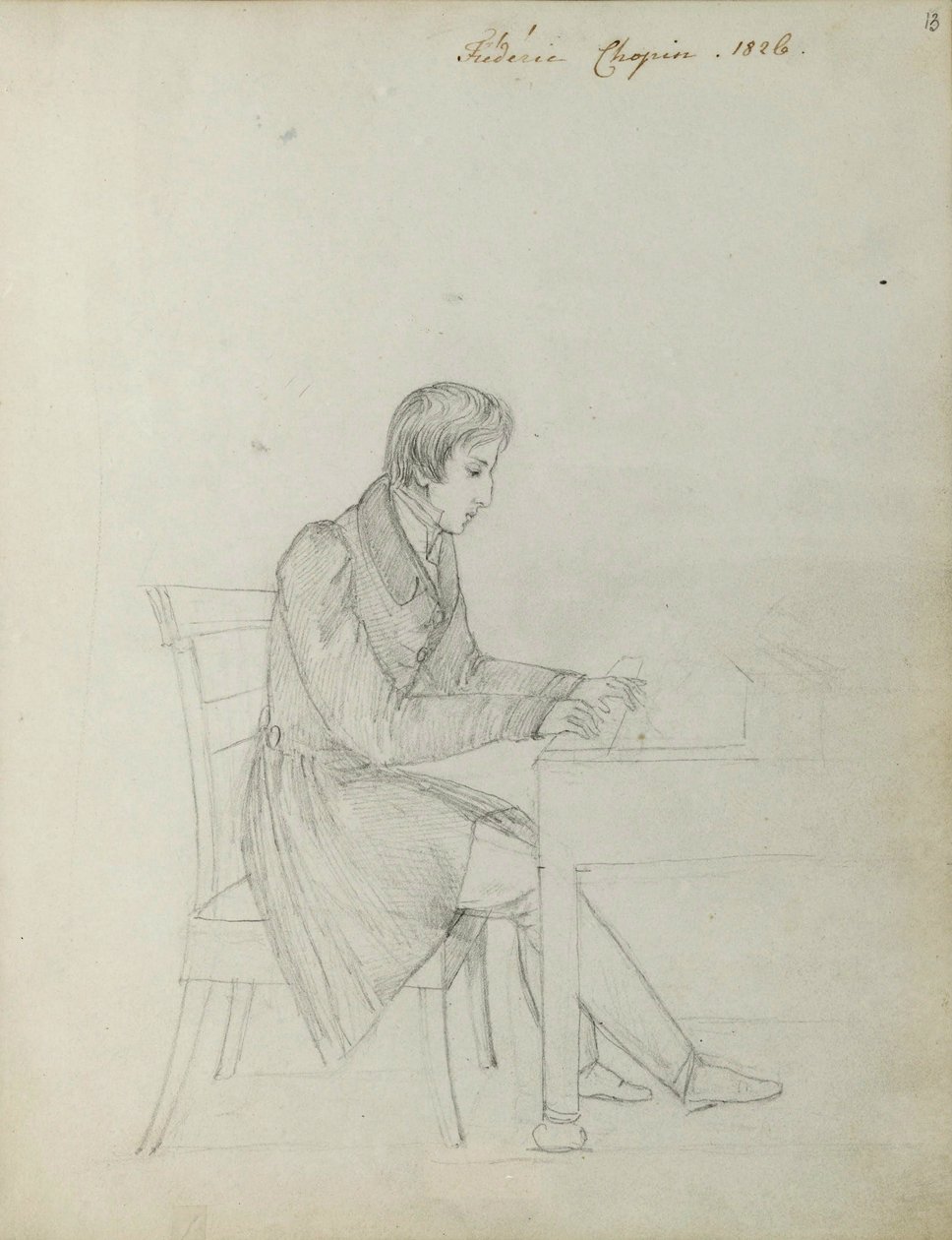 Fryderyk Chopin ao piano de Eliza Radziwiłłówna