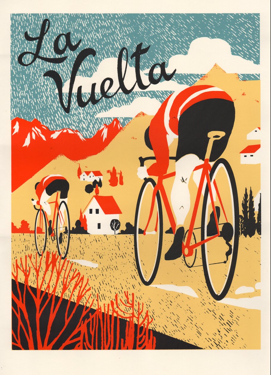 La Vuelta, 2015 (papel de parede) de Eliza Southwood
