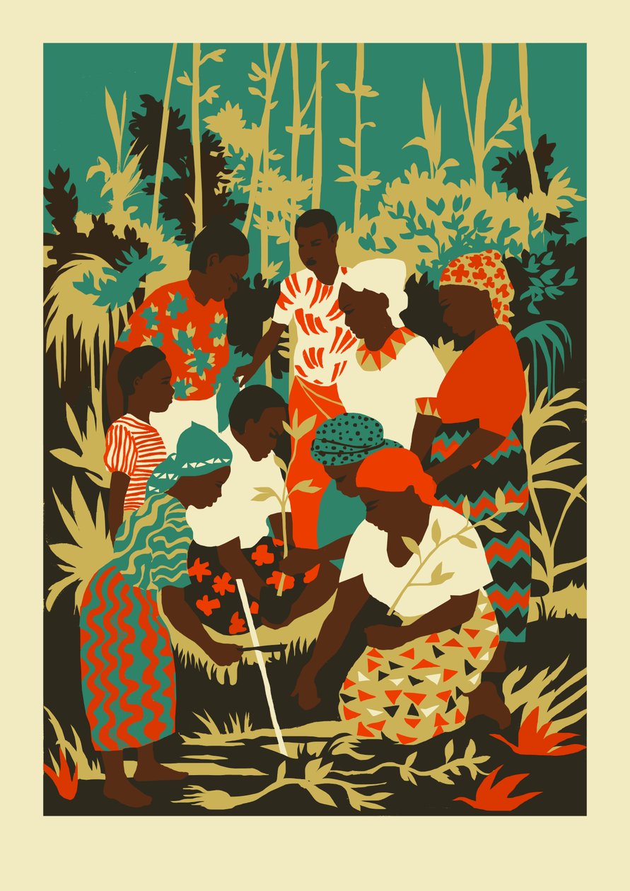Plantando árvores de Eliza Southwood