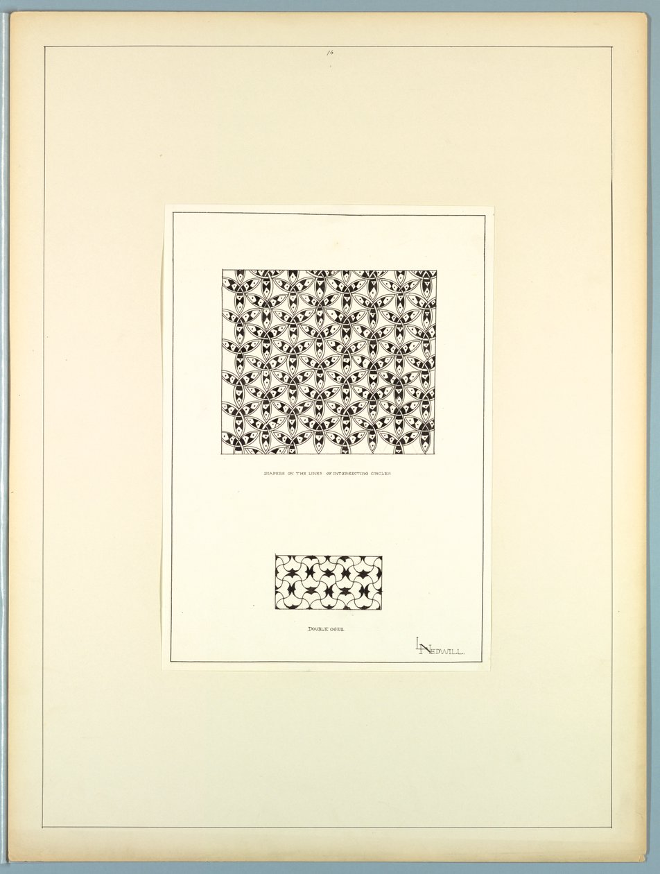 Portfolio, Ornamento Histórico, ca. 1900 de Elizabeth A. Nedwill