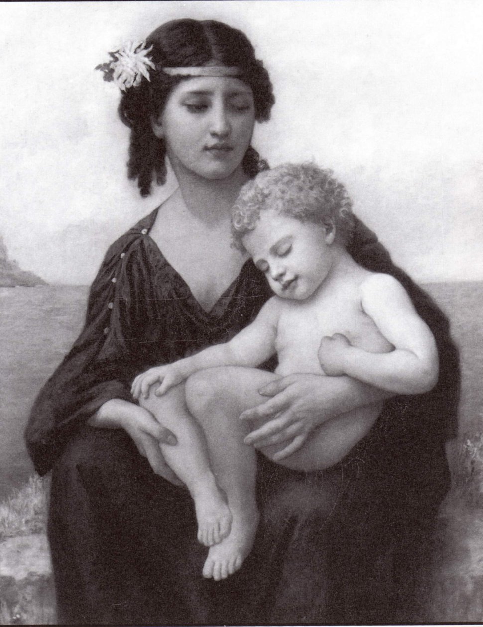 À beira-mar de Elizabeth Jane Gardner Bouguereau