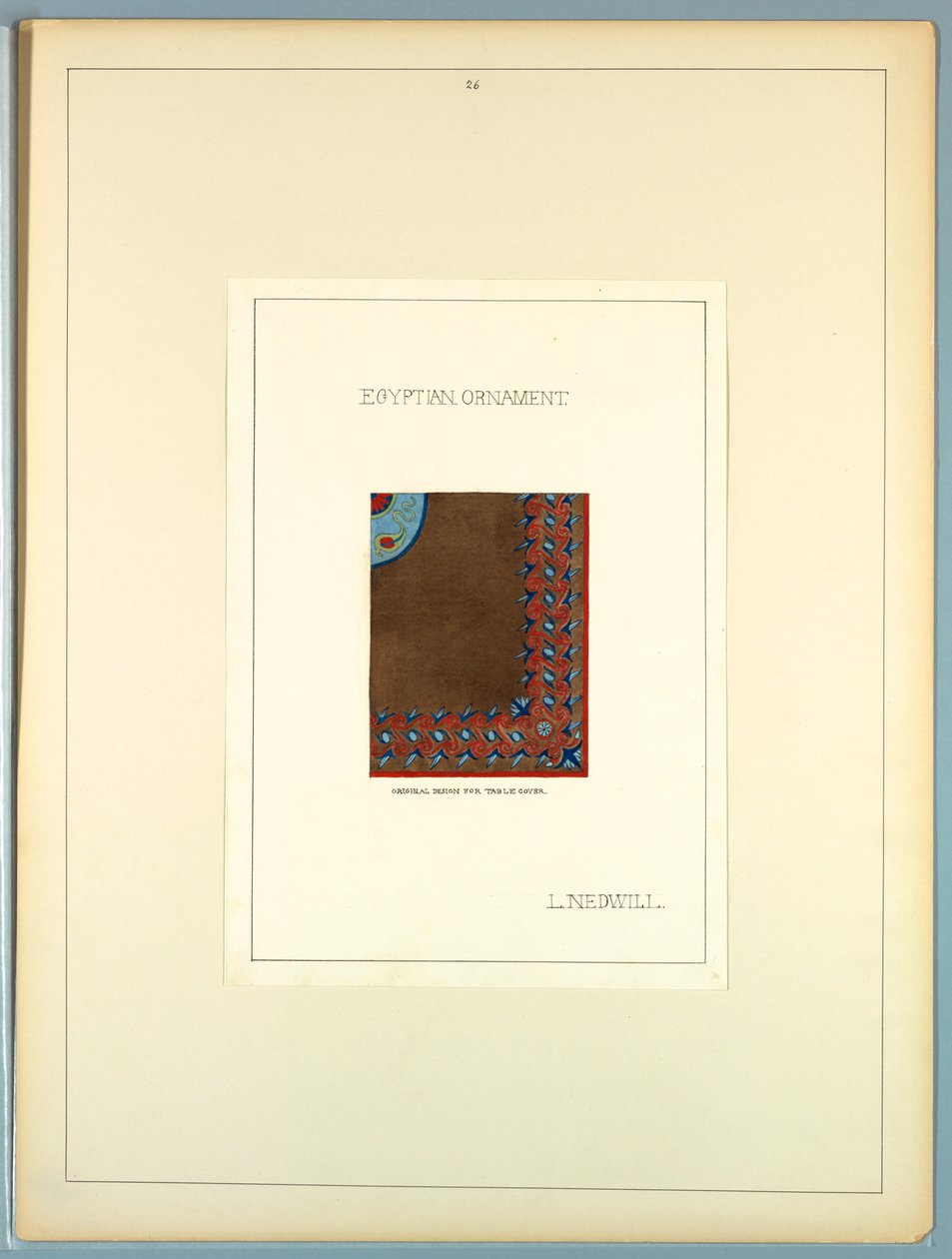 Portfólio, Ornamento Histórico de Elizabeth A. Nedwill