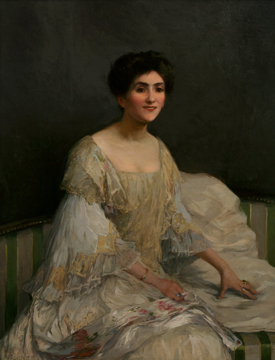 A Noiva (Lady Forbes), c.1889 de Elizabeth Adela Stanhope Forbes