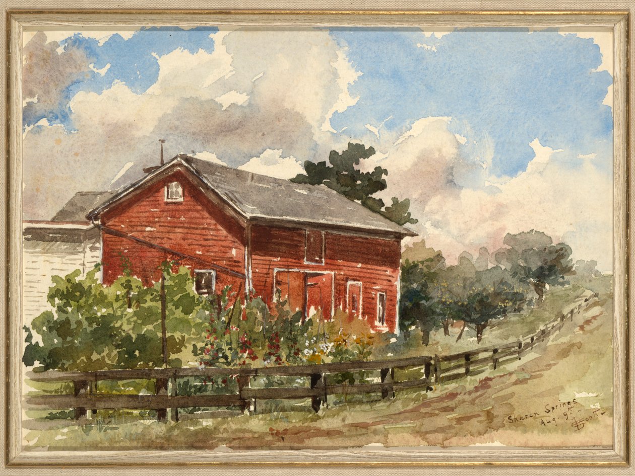 Sharon Springs, 1883. de Elizabeth Boott Duveneck
