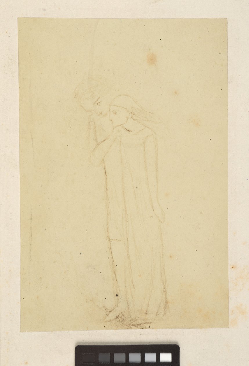 Desenhos e esboços de Elizabeth Eleanor (1834 62) Siddal