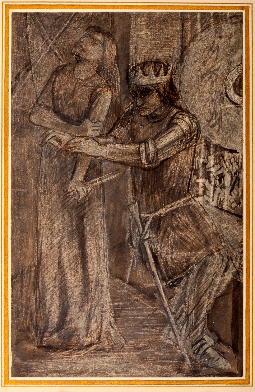 Os Macbeths de Elizabeth Eleanor (1834 62) Siddal