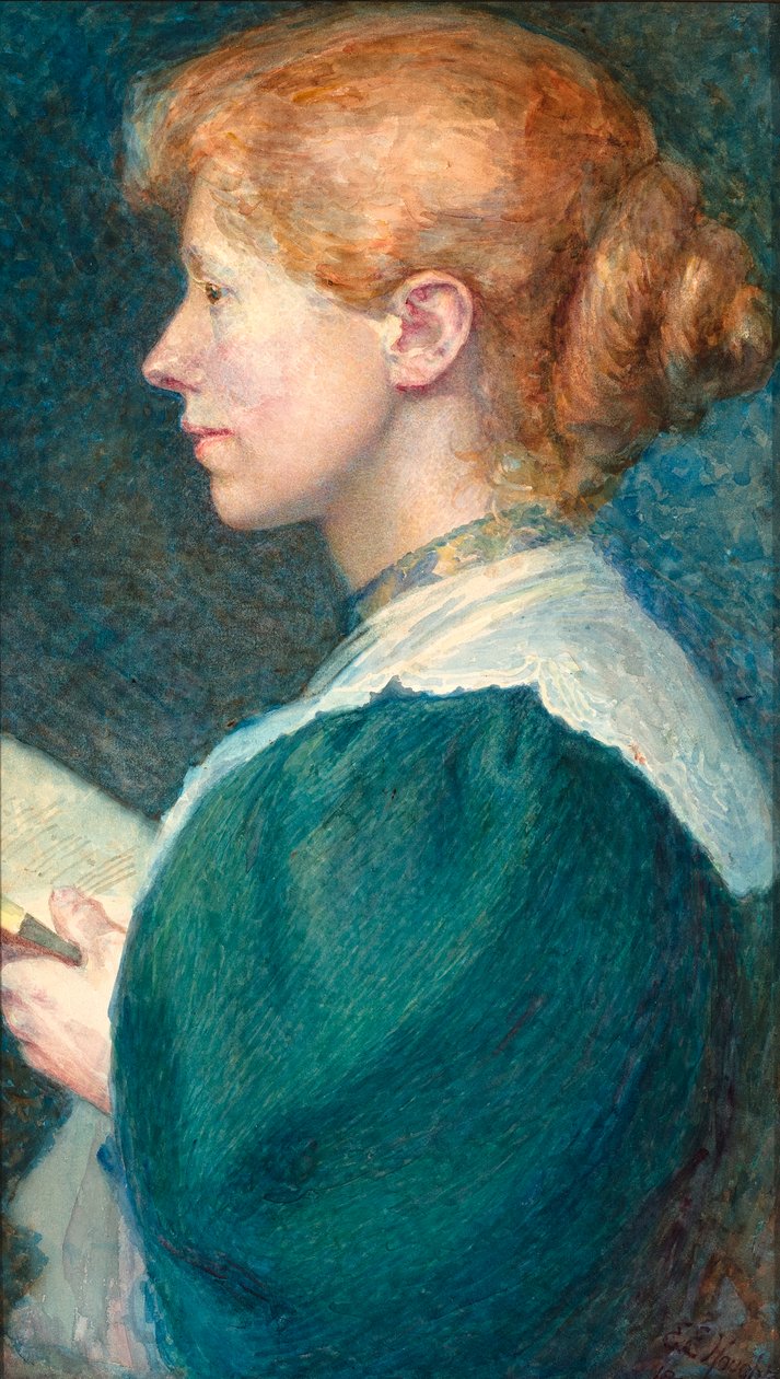 Reflexões (auto-retrato) de Elizabeth Ellen Houghton