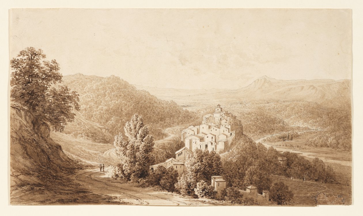 Papignia, perto de Terni de Elizabeth Frances Batty