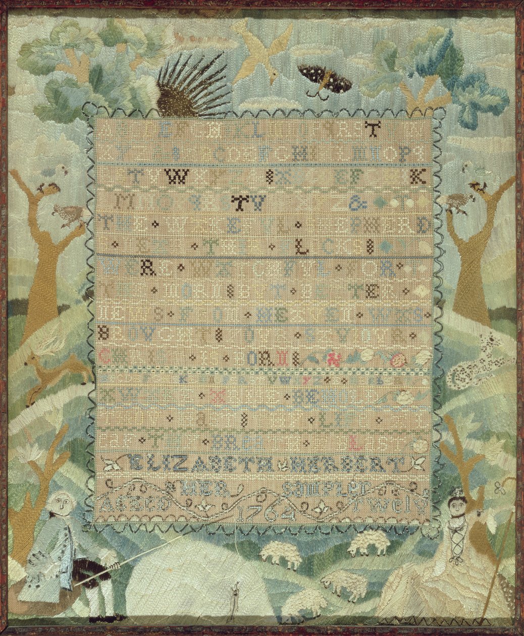Amostrador de Elizabeth Herbert