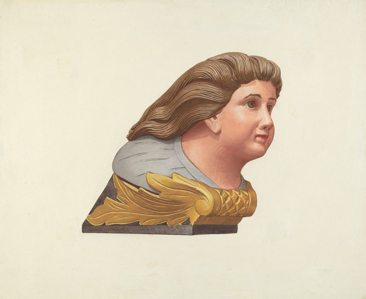 Figura de proa da Escuna "Pacote" de Elizabeth Moutal