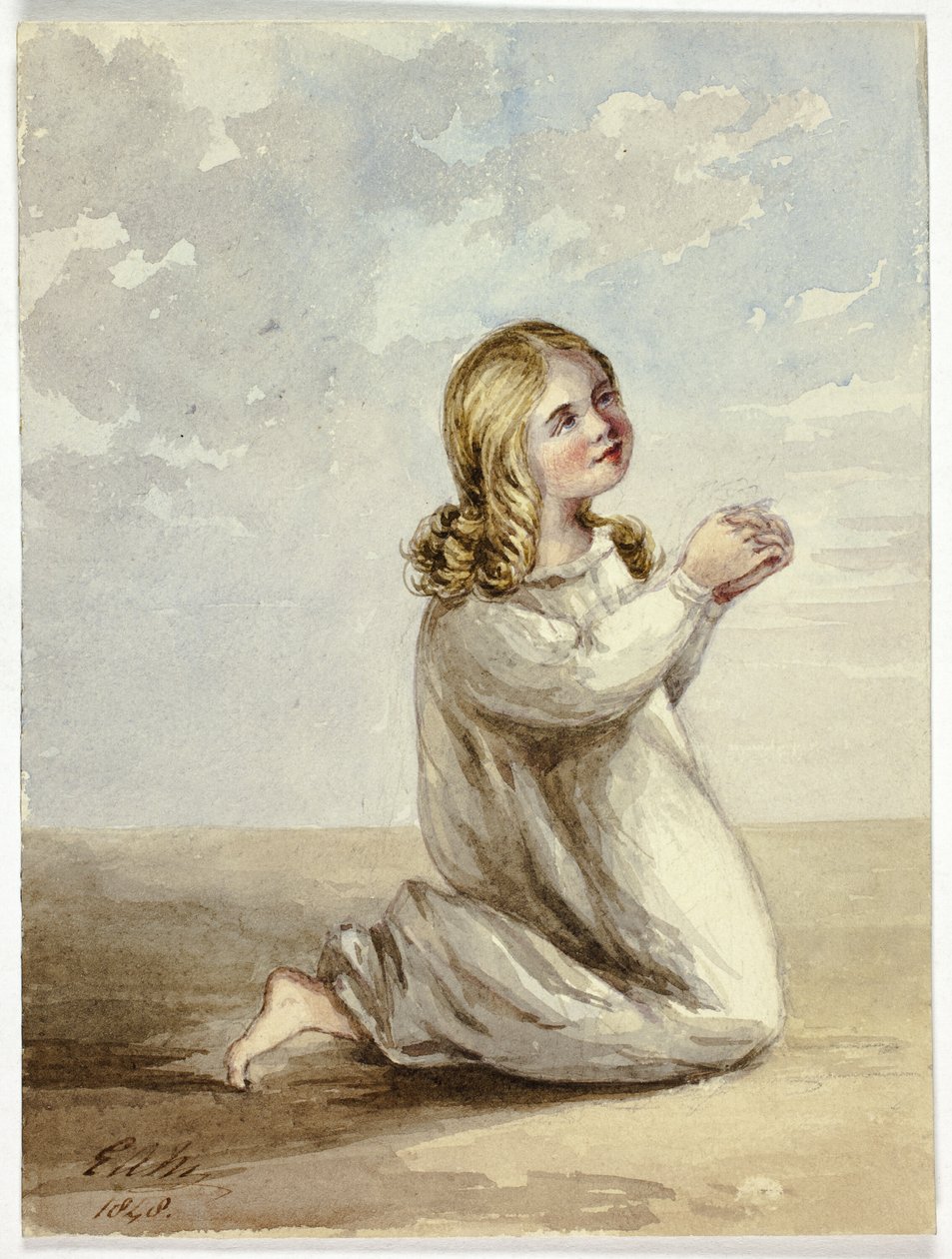 Criança orando de Elizabeth Murray