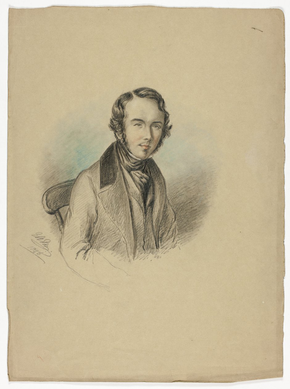 Retrato de um homem de Elizabeth Murray