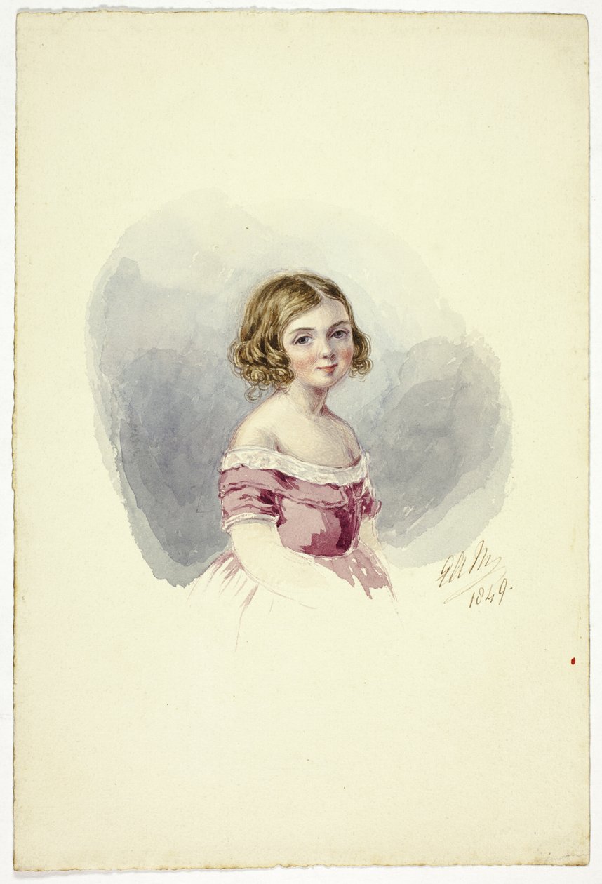 Retrato de uma jovem de Elizabeth Murray