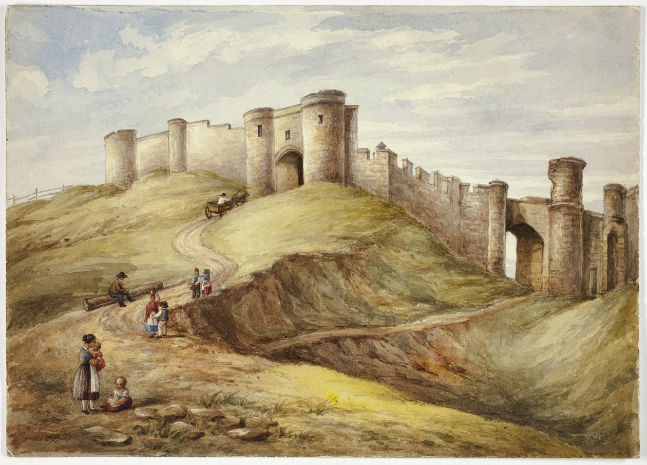 Castelo de Scarborough de Elizabeth Murray