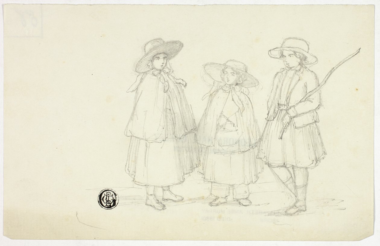 Três meninas de Elizabeth Murray
