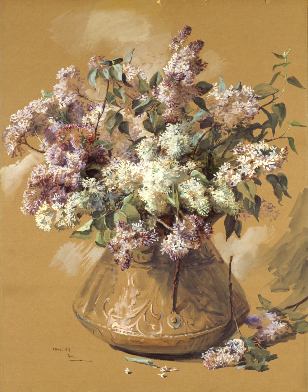 Lilases, 1891. de Elizabeth Nourse