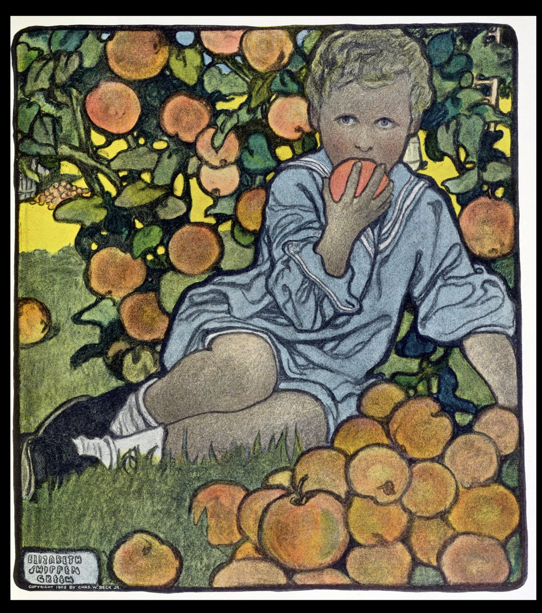 O pomar de Elizabeth Shippen Green