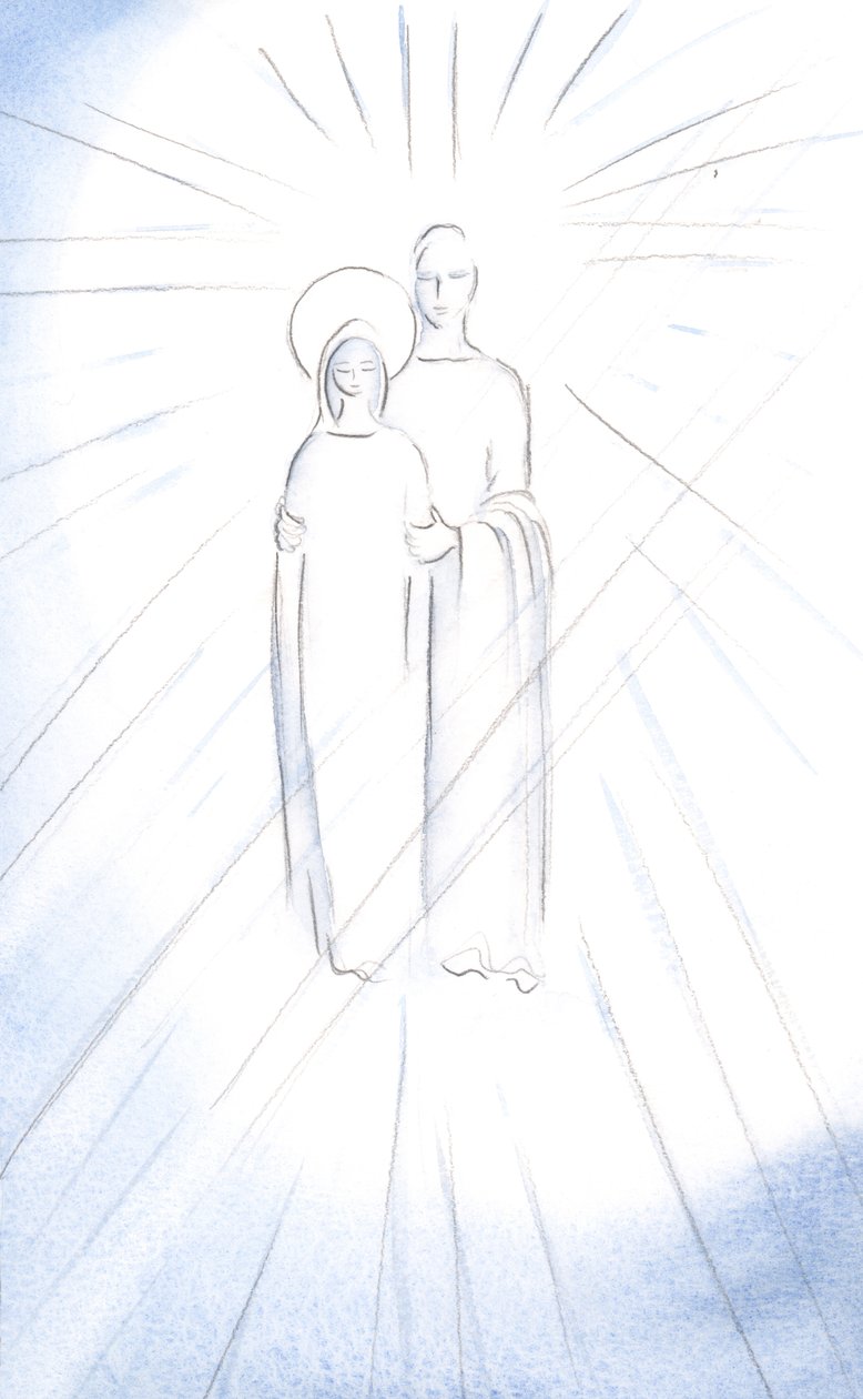 Cristo explicou o quão preciosa é Sua Santa Mãe, e como devemos defendê-la lealmente, 2000 (w - c no papel) de Elizabeth Wang