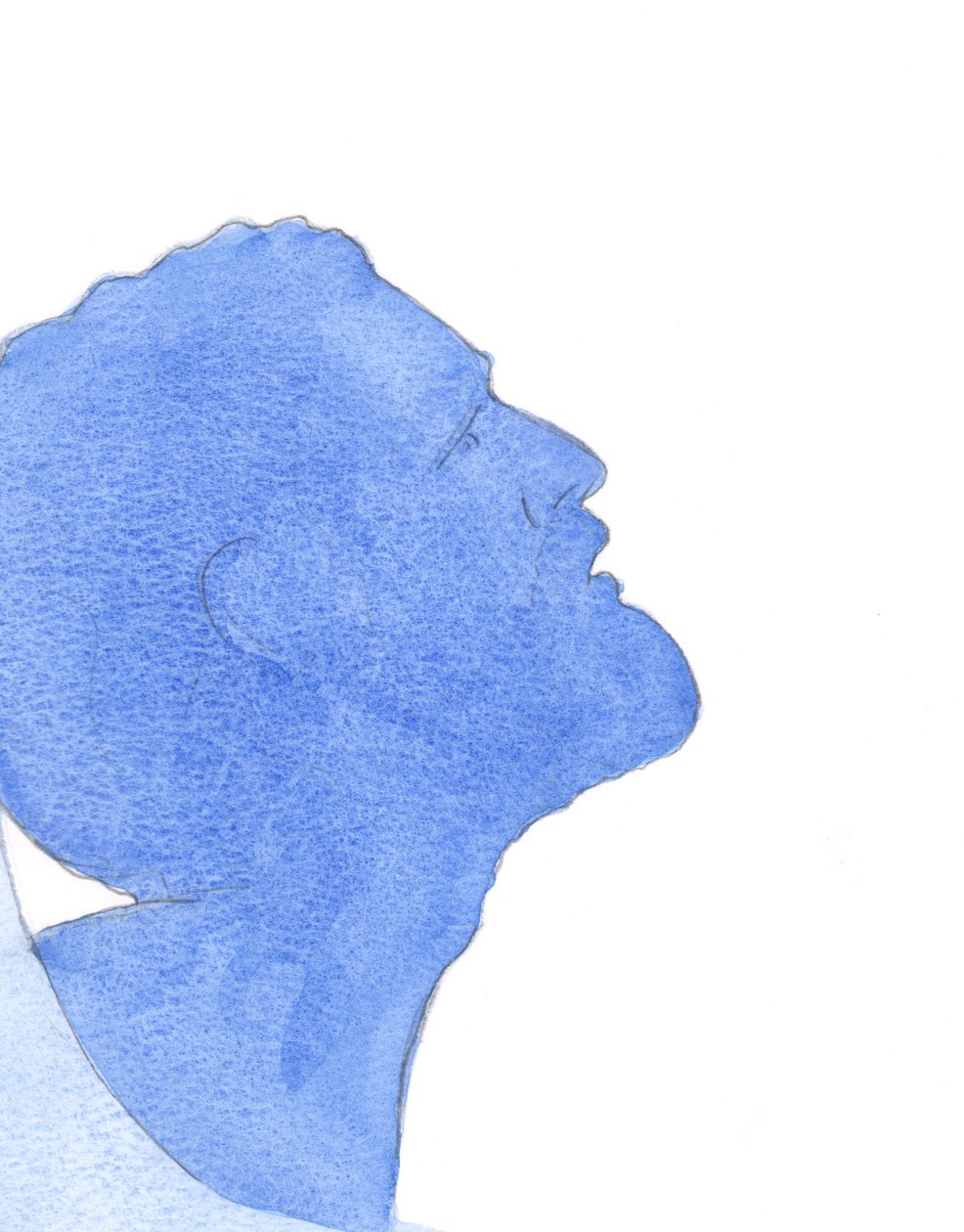 Cristo, verdadeiro homem, amou os seus semelhantes com o seu amor divino, "em reparação infinita por todas as suas ofensas"., 2001 (w - c no papel) de Elizabeth Wang